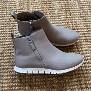 WORN ONCE waterproof cole haan ankle boot